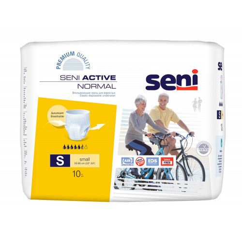 Трусы впитывающие для взрослых seni ACTIVE S
